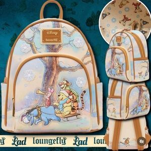 Loungefly Disney: Winnie The Pooh and Friends Sledding Mini-Backpack
